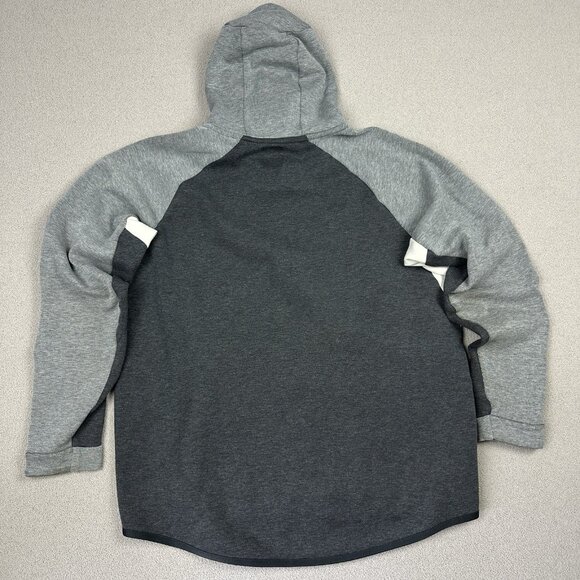 Nike Tech Fleece Full-Zip 2 Tone Grey Ivory Hoodie Jacket Men’s Size XL 885904 - Picture 11 of 11